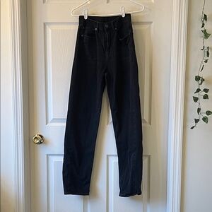 American Eagle Outfitters Black Straight Leg Jeans